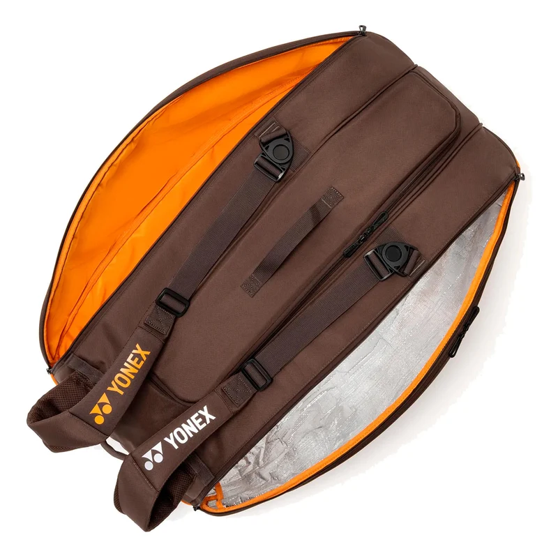 Pro Racquet Bag Espresso Brown Schlägertasche 9er - braun, orange