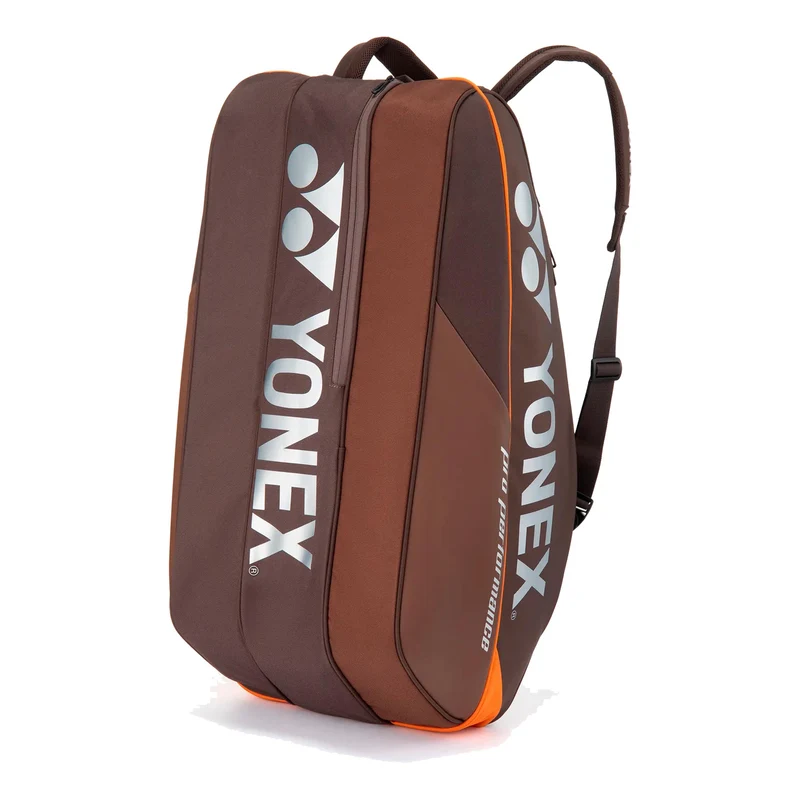 Pro Racquet Bag Espresso Brown Schlägertasche 9er - braun, orange