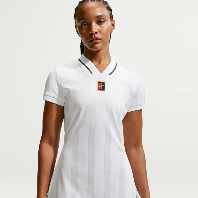 Court Dri-Fit Slam Kleid Damen - weiß