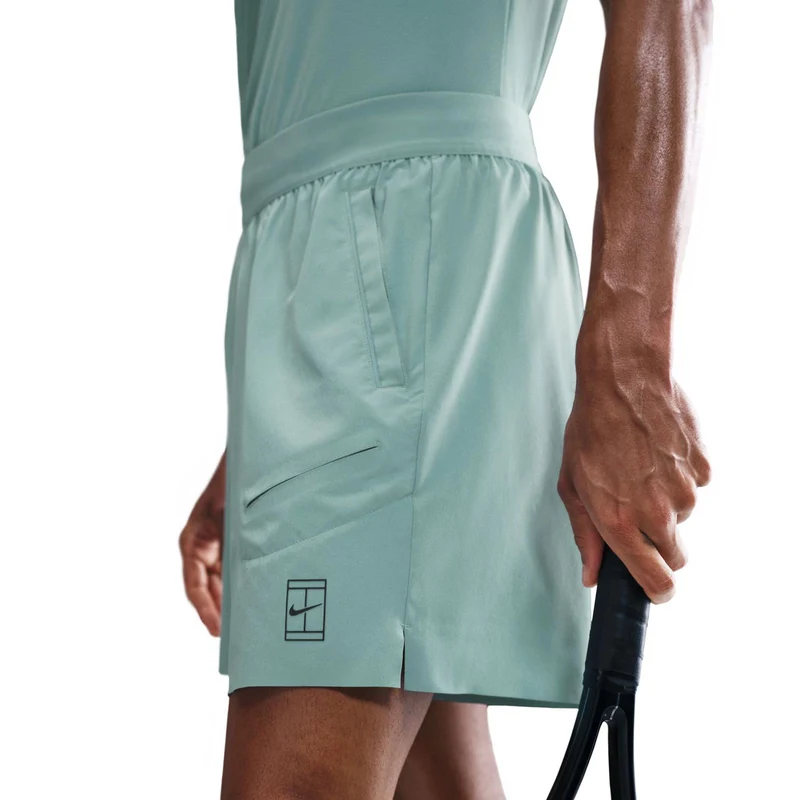 Court Dri-Fit Advantage 6in Shorts Herren-Blaugrau