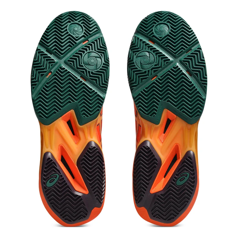 Sonicsmash FF Padelschuh Herren - neonorange, lila