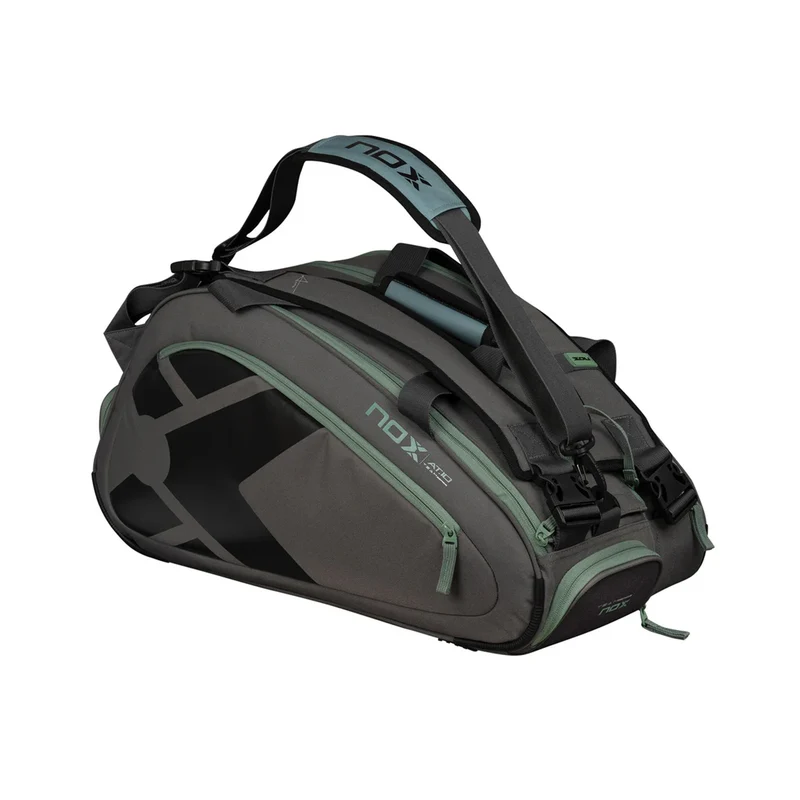 AT10 Team Padelschlägertasche-Grau,Schwarz