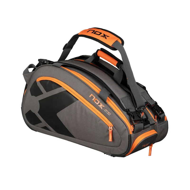 AT10 Team Padelschlägertasche-Grau,Orange
