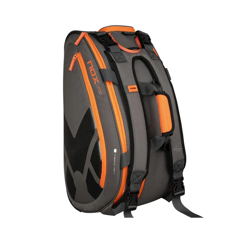 AT10 Team Padelschlägertasche-Grau,Orange