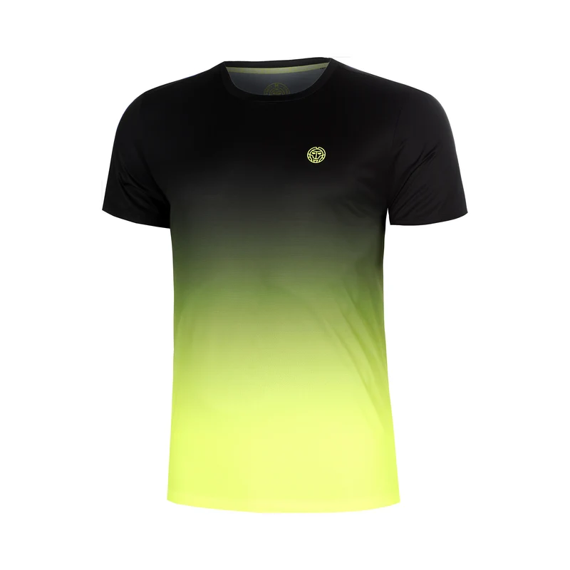 Night Flash T-Shirt Jungen - schwarz, neongelb