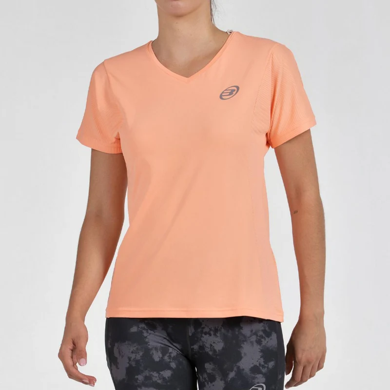 Eches T-Shirt Damen-Apricot