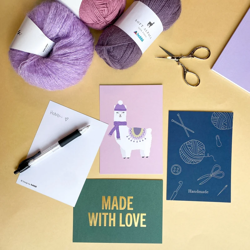 Postkarten - Made With Love
