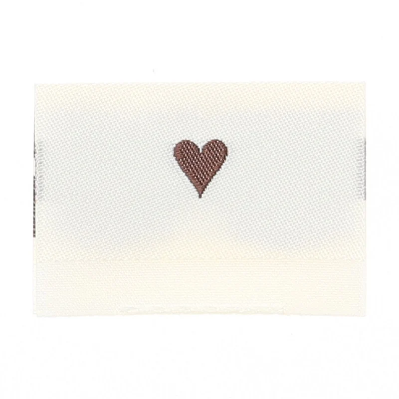 10 Labels - Made with love - 1 Herz - 3.5 cm