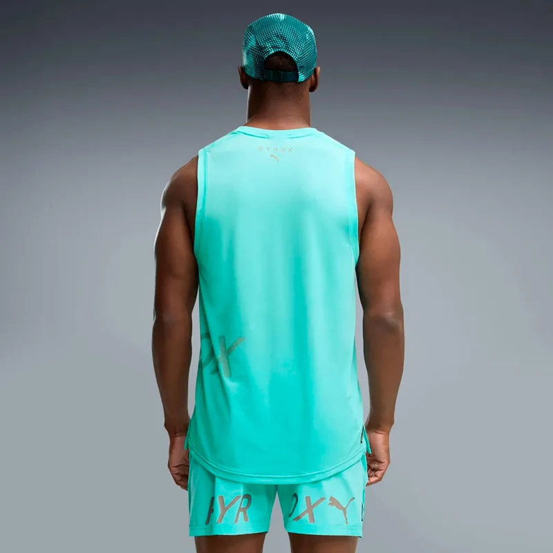 HYROX PWRMODE Training Laufshirt Herren - mint
