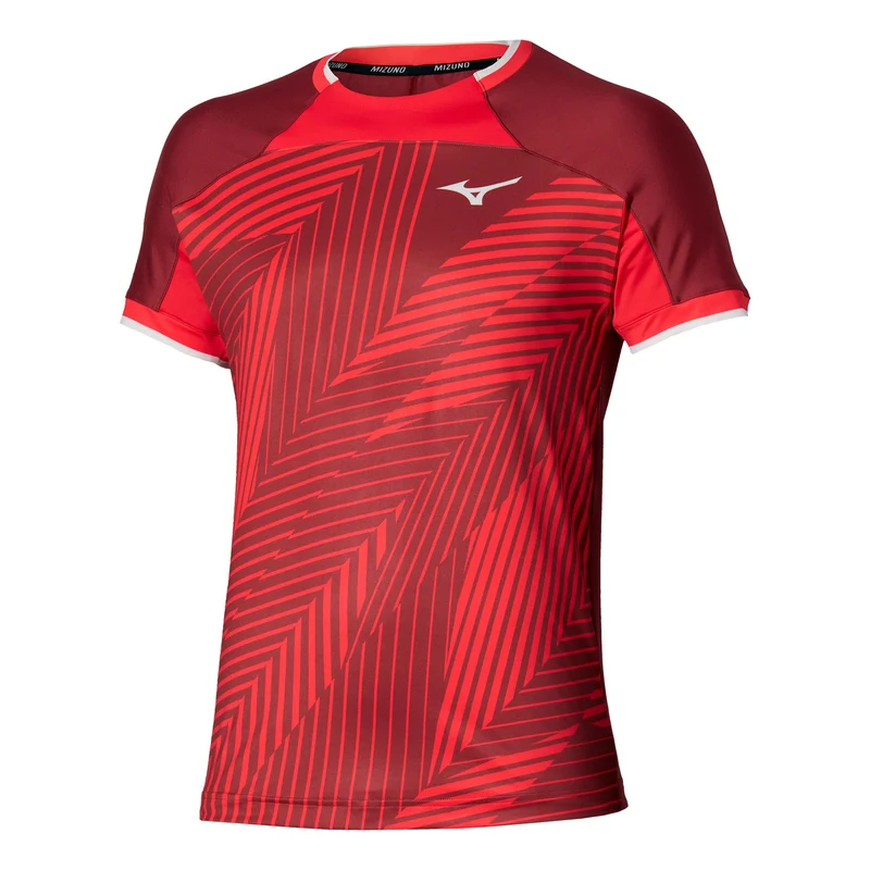 T-Shirt Herren-dunkelrot, rot
