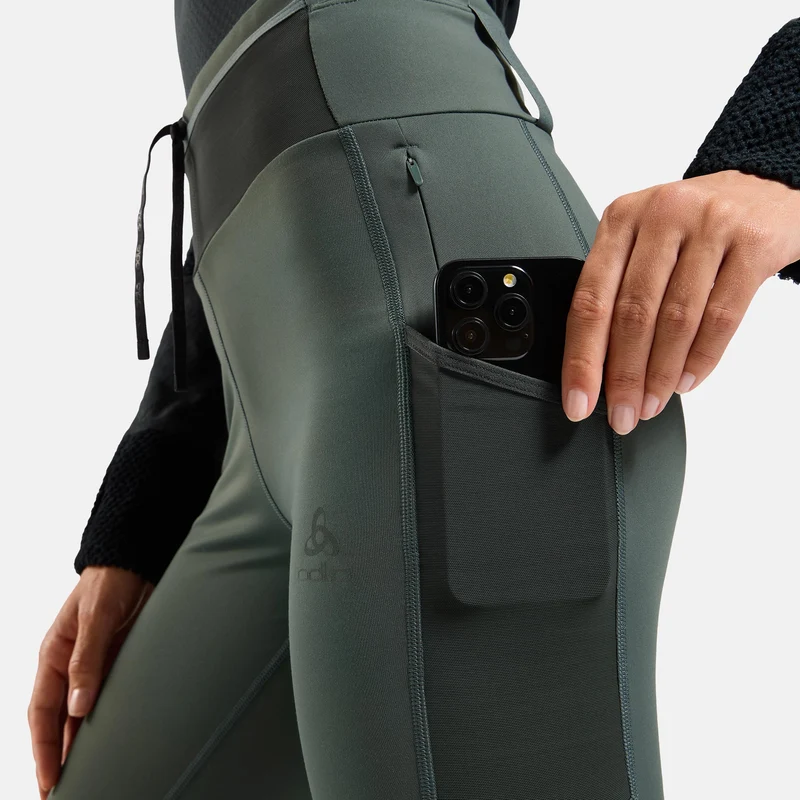 X-Alp Cargo Winter Lauftight Damen - oliv