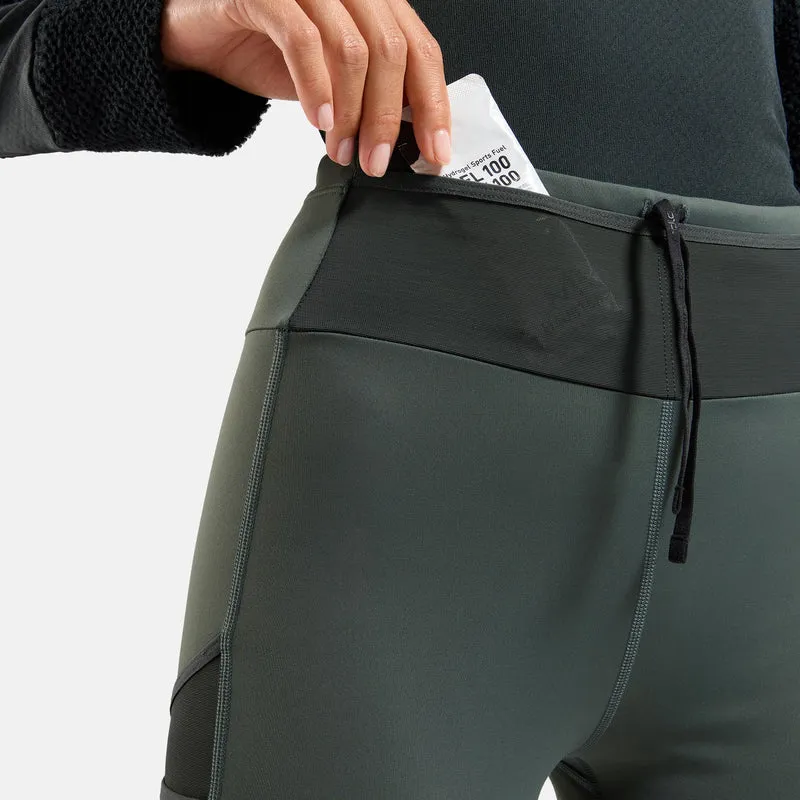 X-Alp Cargo Winter Lauftight Damen - oliv