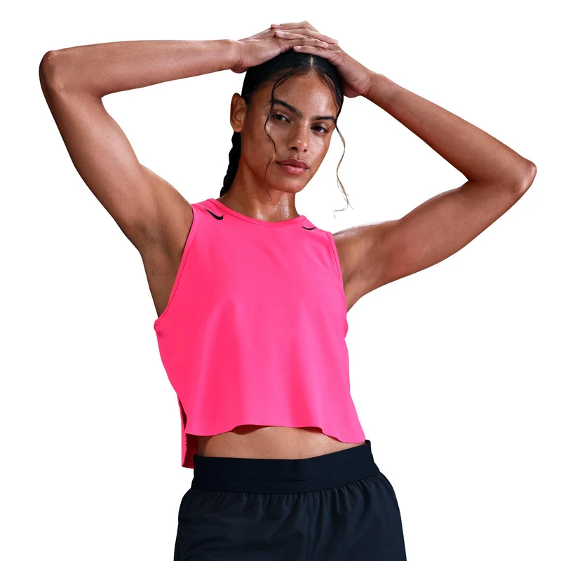 AeroSwift Laufshirt Damen - pink, schwarz