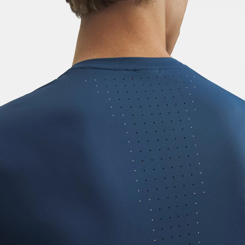 Velociti Pro Laufshirt Herren - blau, silber