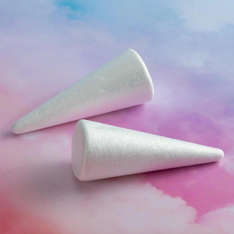 Styroporkegel - 2 Stk.