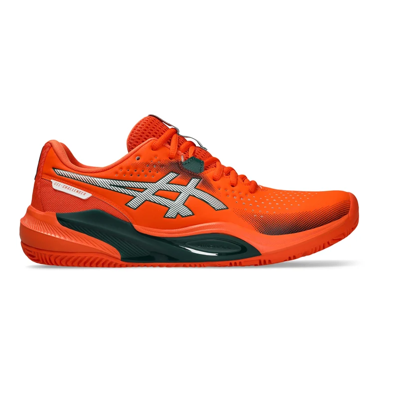 Gel-Challenger 15 Padelschuh Herren - neonorange, silber