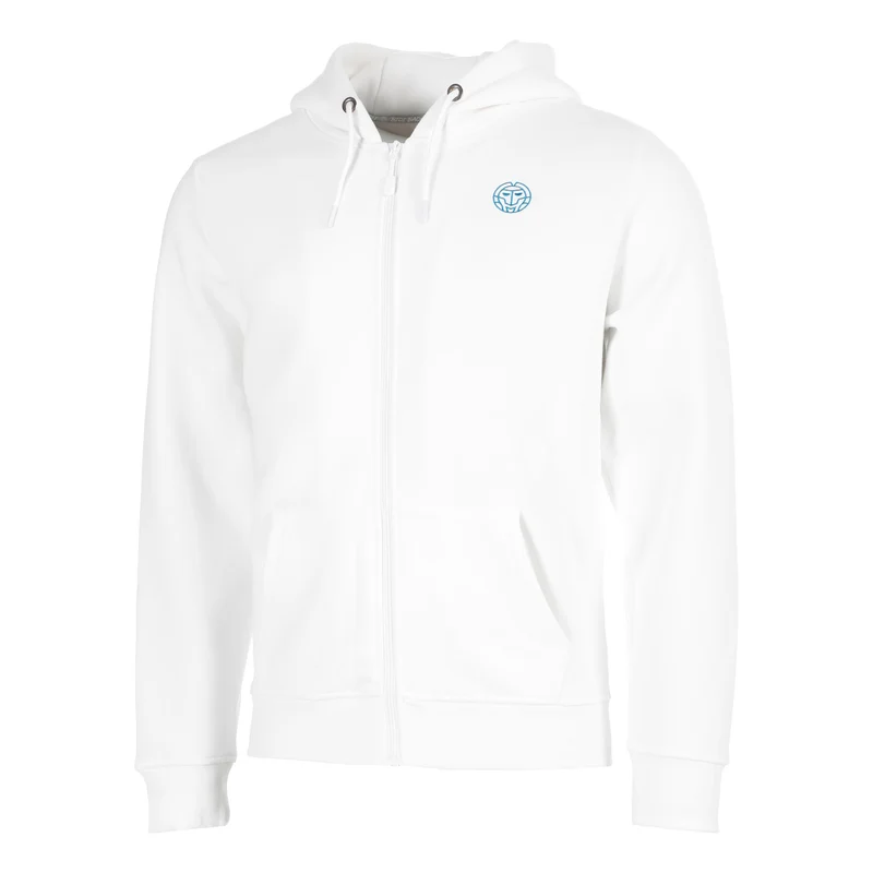 Hey Laguna Backprint Zip Hoody Herren-weiß