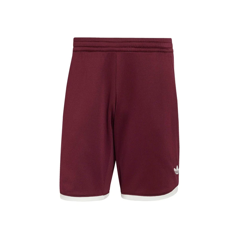 Classics 9Inch Shorts Herren - weinrot, weiß