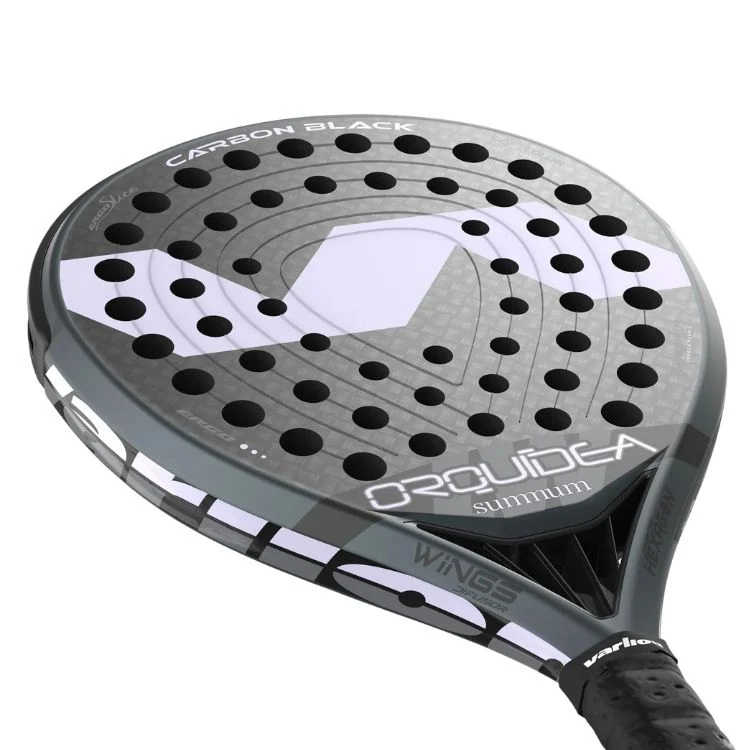 Varlion Padelracket LW Carbon Black Orquidea