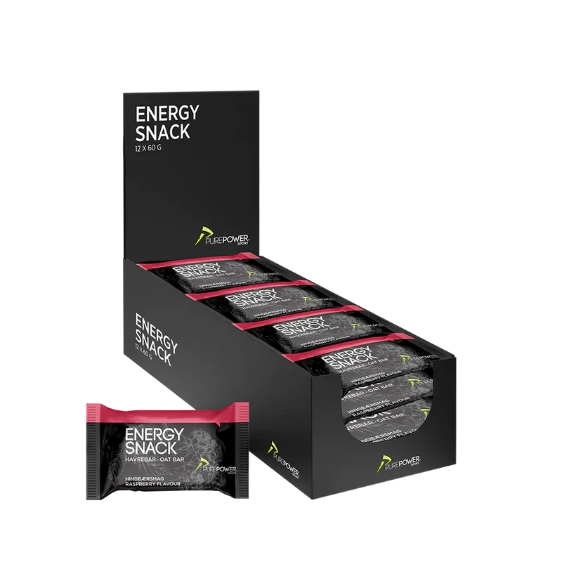 PurePower Energy Snack Raspberry Flavor (1 piece, 60 grams)