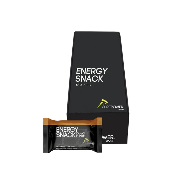 PurePower Energy Snack Cocoa Fudge Flavor (1 piece of 60 grams)