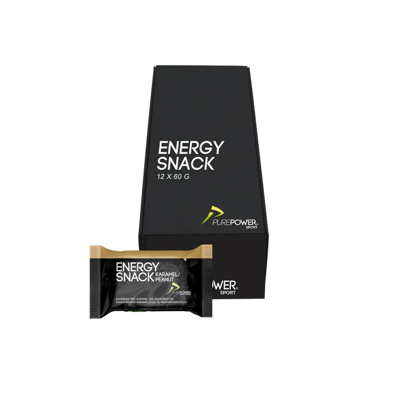 PurePower Energy Snack Peanut/Caramel Flavor (1 piece of 60 grams)