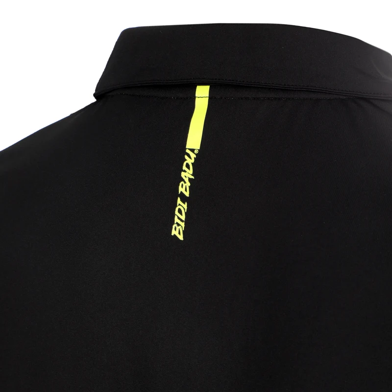 Night Flash Lasercut Polo Herren - schwarz