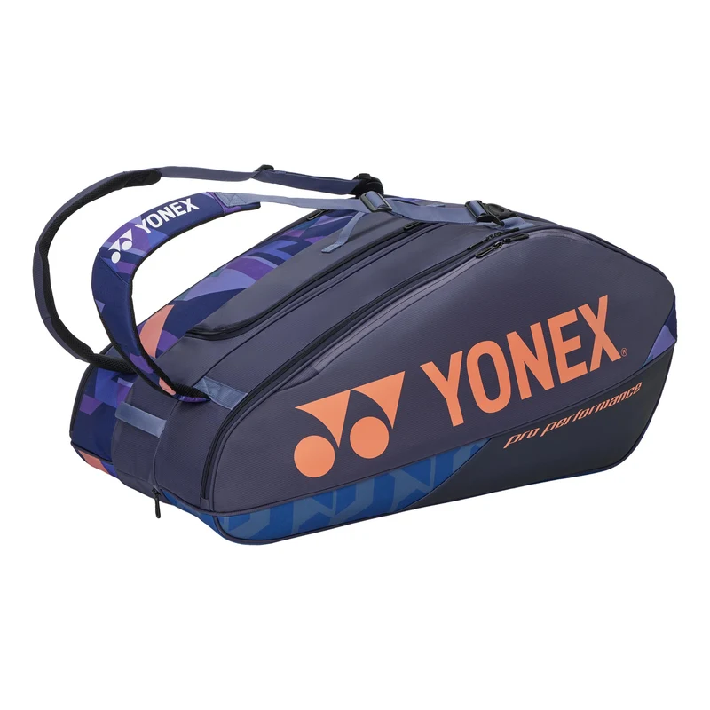 Pro Racquet Bag Schlägertasche 12er-Dunkelblau,Orange