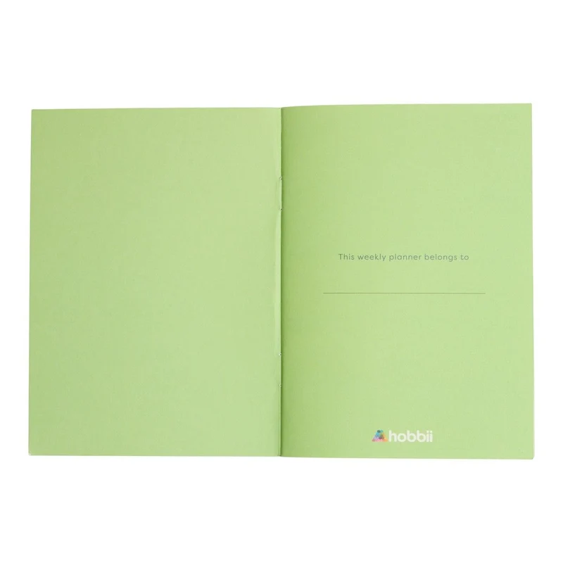 Weekly Planner Book - Blume