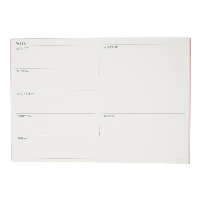 Weekly Planner Book - Blume