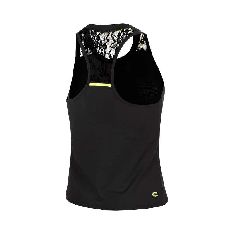 Night Flash Racerback Lace Tank-Top Mädchen - schwarz