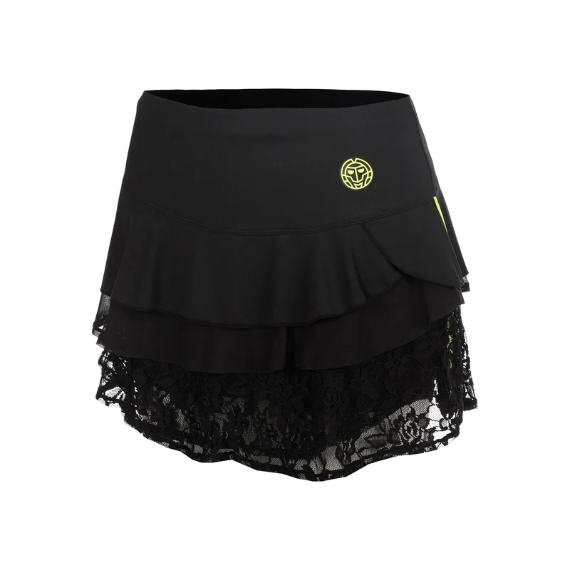 Night Flash Layering Lace Rock Mädchen - schwarz