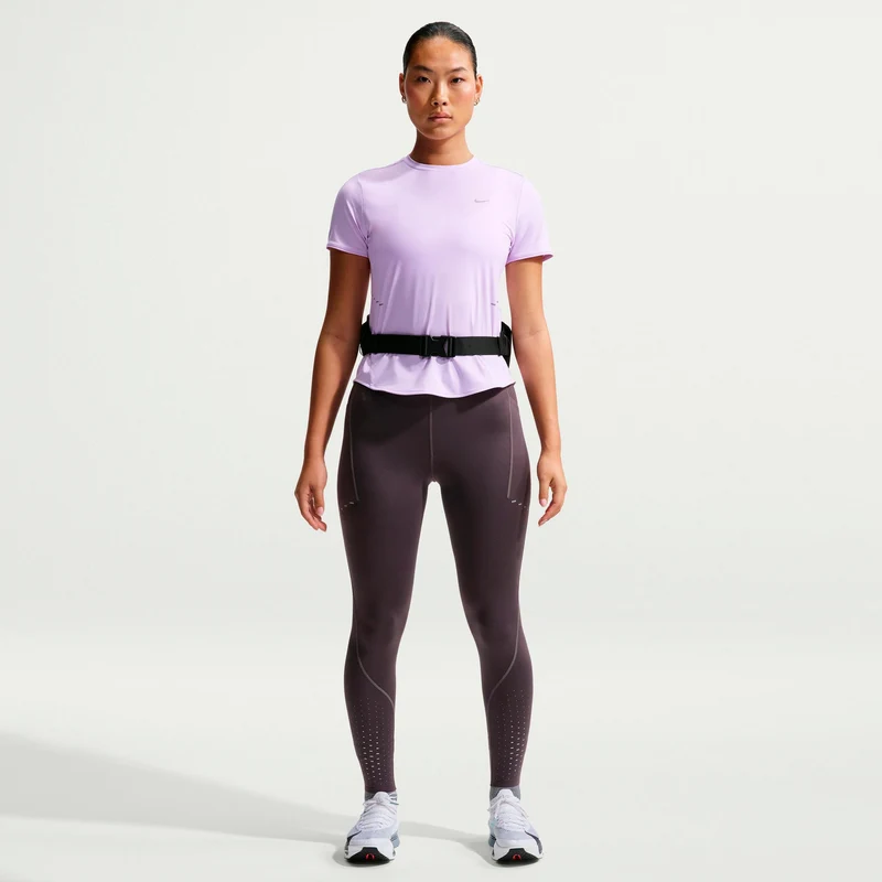 Swift Laufshirt Damen - lila, silber