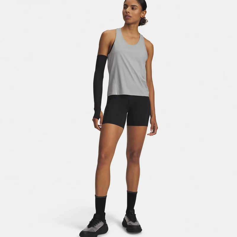 Velociti 6in Fitted Laufshorts Damen-schwarz, silber
