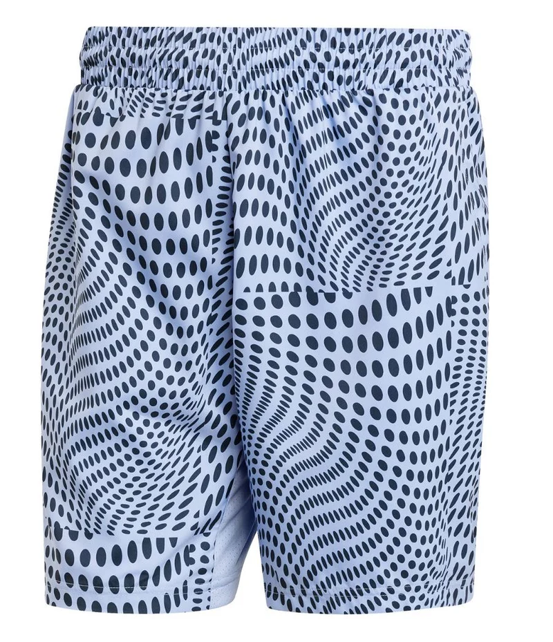 Adidas Club Graphic Shorts (Blue/Black))