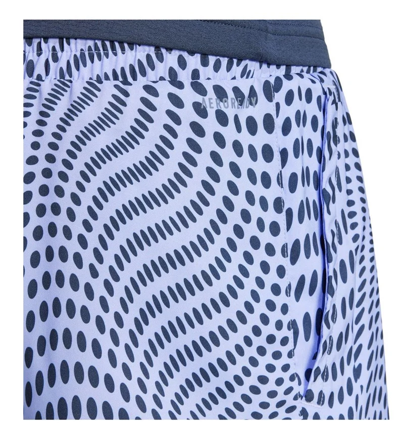 Adidas Club Graphic Shorts (Blue/Black))