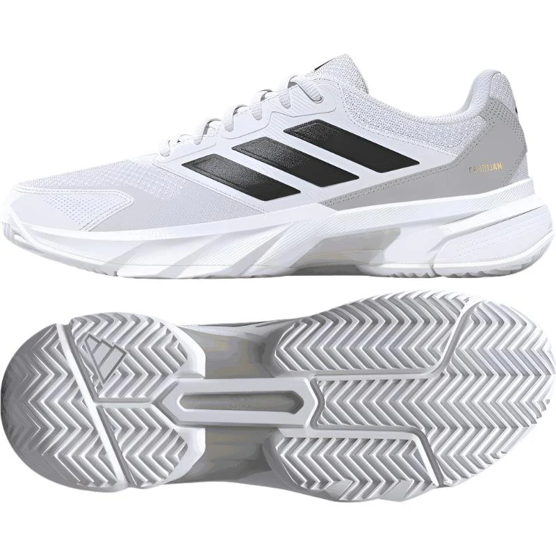 Adidas CourtJam Control 3 M Padel Shoes (White)