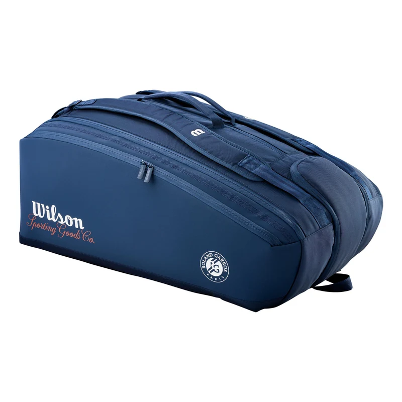 Roland Garros Sessionsoire Schlägertasche 6er - blau