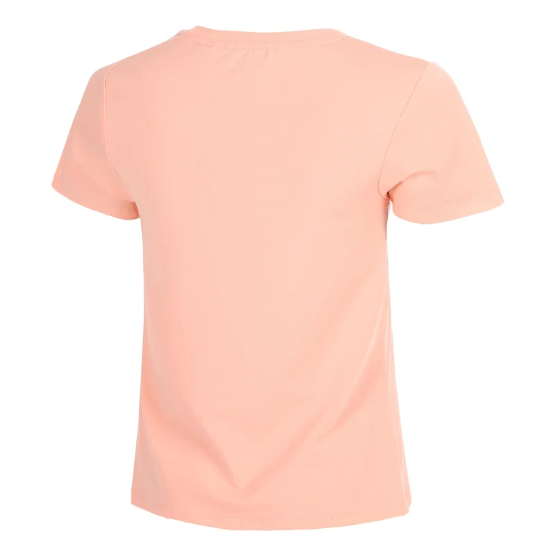 Out of Control Logo T-Shirt Damen-pink