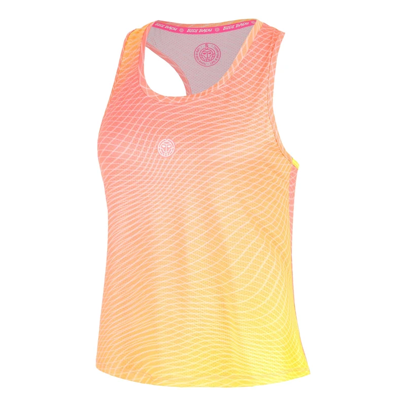 Out of Control Racerback Tank-Top Damen-pink, neongelb