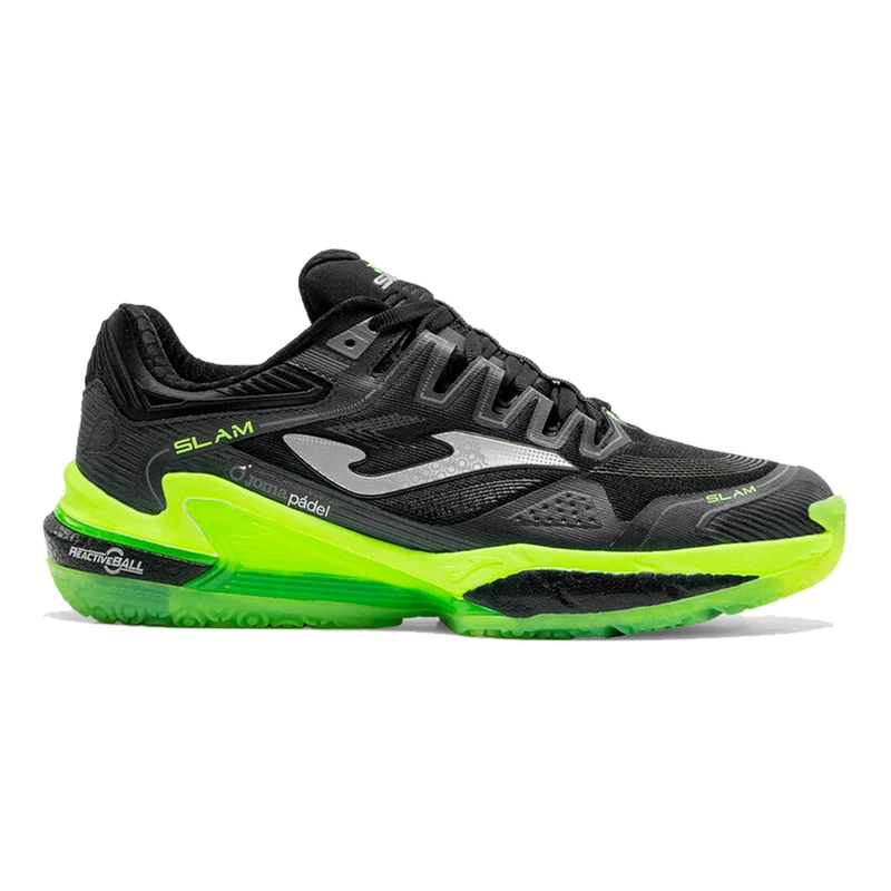 Slam Padelschuh Herren - schwarz