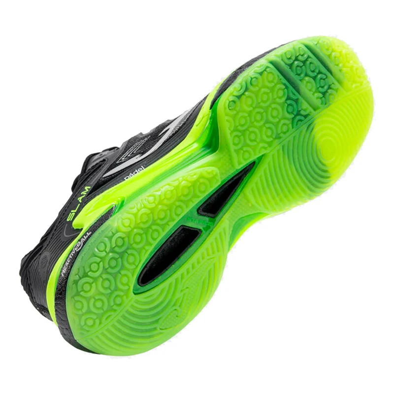 Slam Padelschuh Herren - schwarz