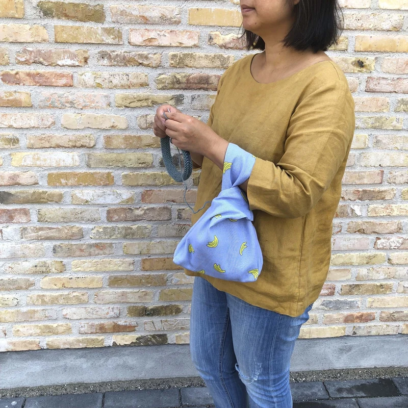 Wrist Bag mit Motiv