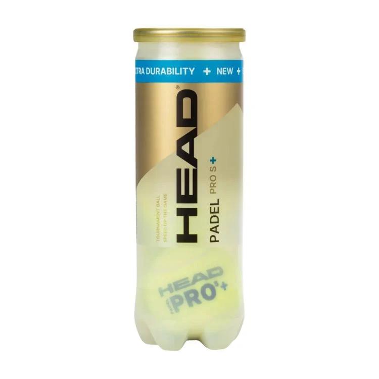 HEAD Padelballen Padel Pro S+ 3 Ballen