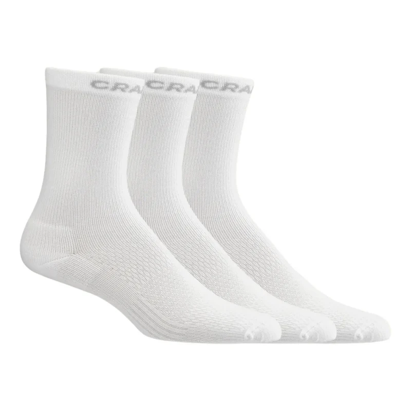 Craft Sport Sokken Active High Unisex Wit 3-Pack