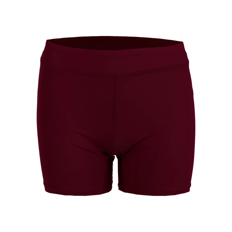 AOP Kleid Damen - weinrot