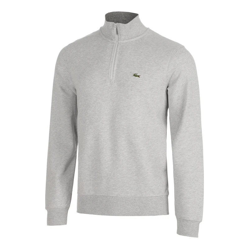 High Neck Sweatshirt Herren - hellgrau