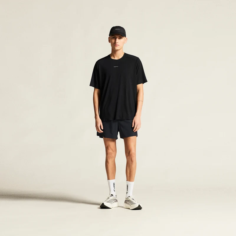 Hypervent Laufshirt Herren - schwarz