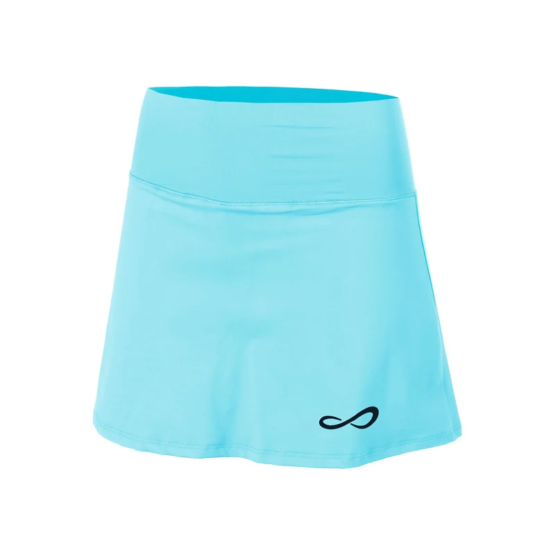 Minimal High Waist Rock Damen-Blau