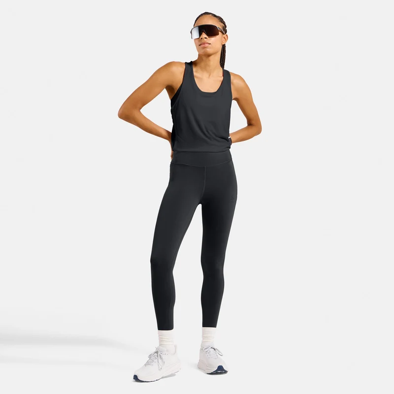 Essential Laufshirt Damen-schwarz